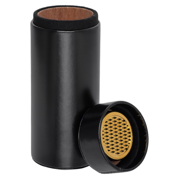 Leather Humidor Tube Black
