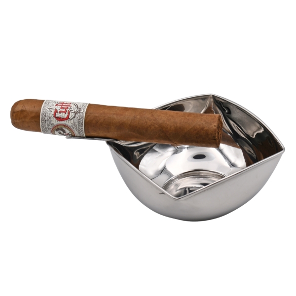 Personal Size Cigar Ashtray Stainless Steel