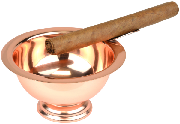 Personal Stinky Cigar Ashtray Copper Plated