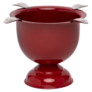 Tall Ashtray Red