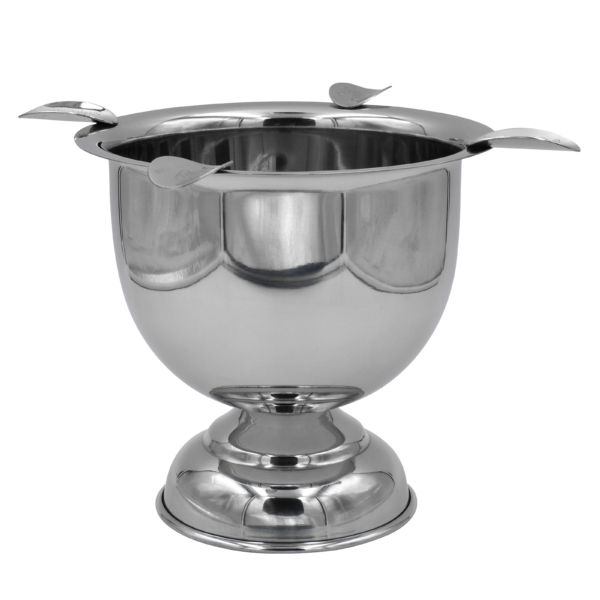 Tall Ashtray Stainless Steel
