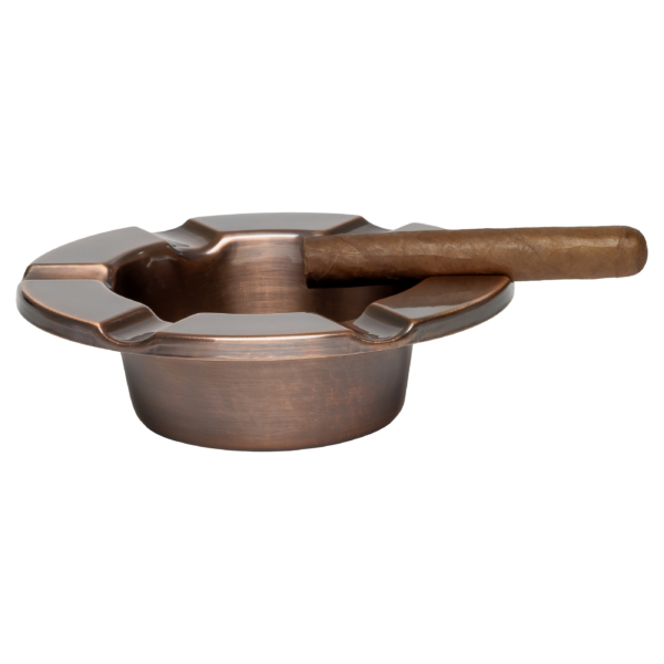 Stinky Cigar One Piece Ashtray Brushed Bronze