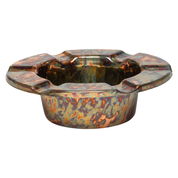 Stinky Cigar One Piece Ashtray Distressed Copper Plated