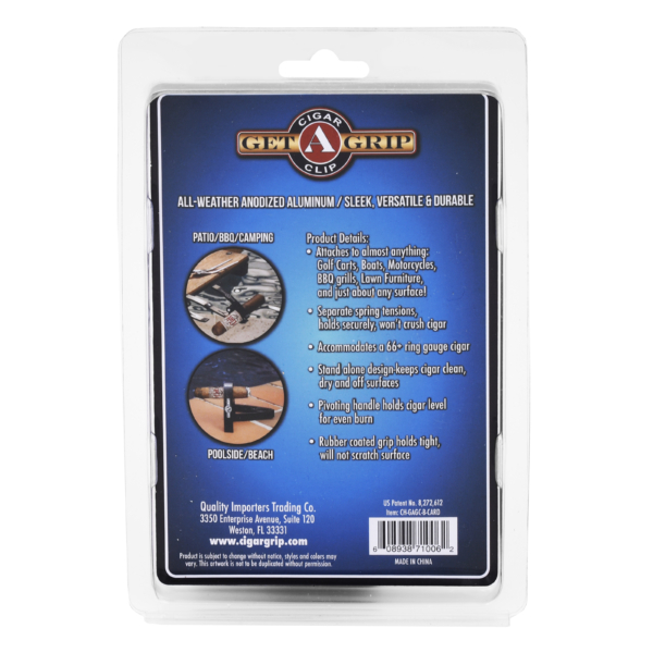 Get A Grip Cigar Clip Black