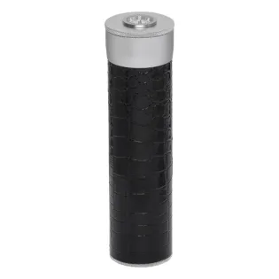 Crocodile Cigar Tube with Hygrometer