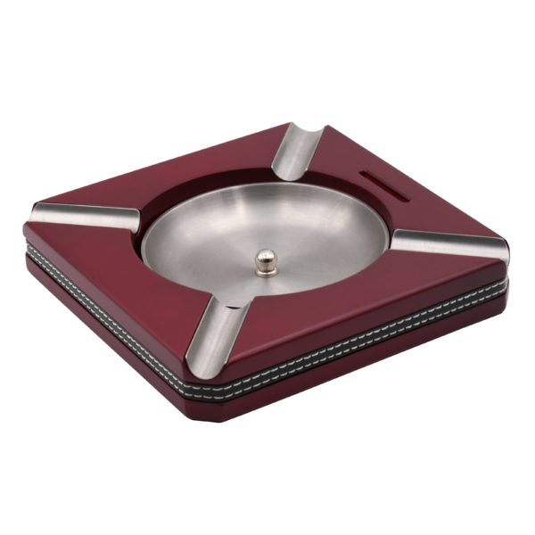 Four Cigar Ashtray with Cigar Cutter