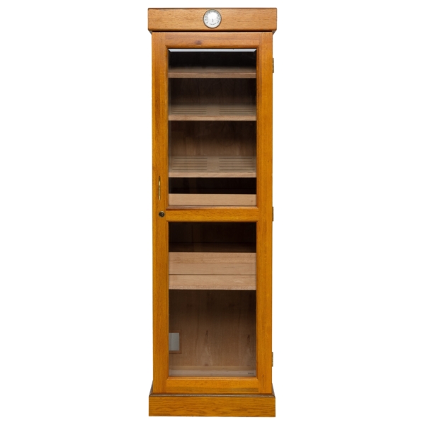 Cigar Tower Shelf Unit Oak
