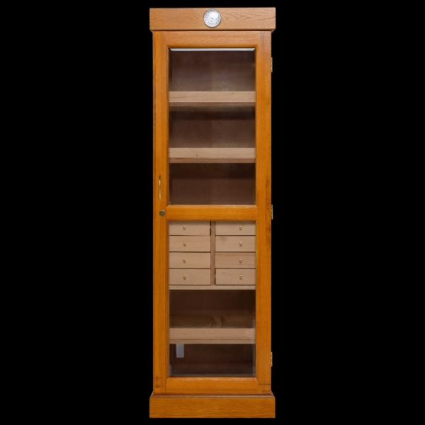 Cigar Tower Drawer Unit Oak