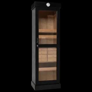 Cigar Tower Drawer Unit Black