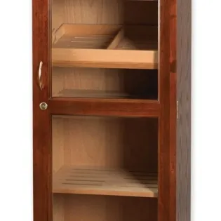 Cigar Tower Shelf Unit Mahogany