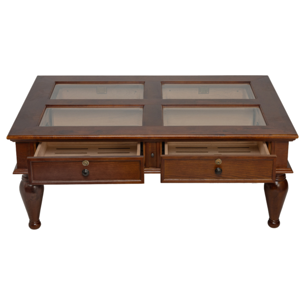 Coffee Table Humidor Mahogany