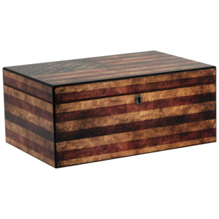 Old Glory Humidor American Flag
