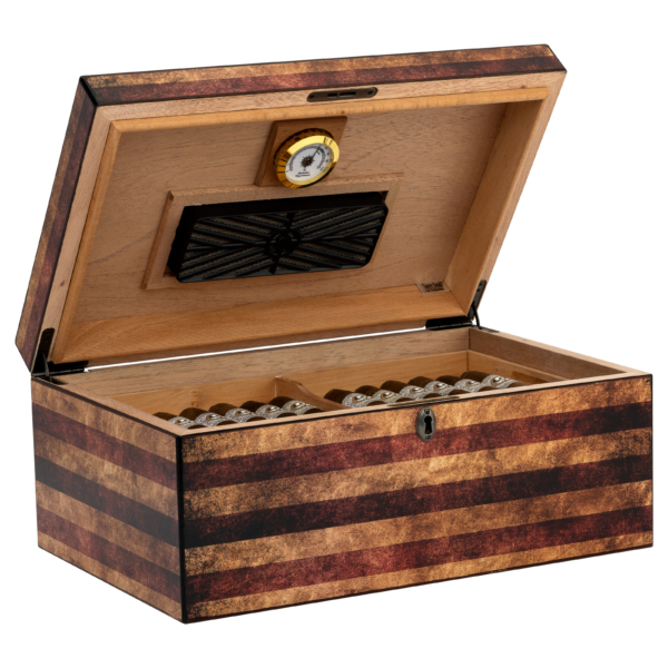 Old Glory Humidor American Flag