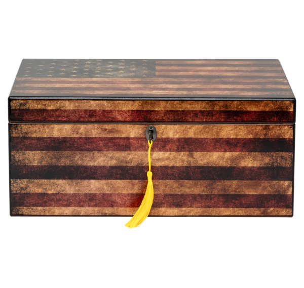 Old Glory Humidor American Flag