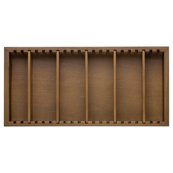 Space Saver Adjustable Cigar Tray Oak