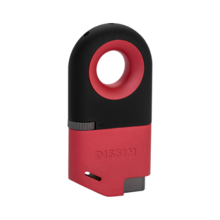 Dissim Inverted Soft Flame Lighter Red