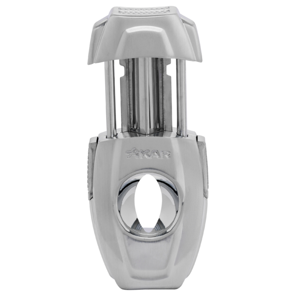 XIKAR VX2 V-Cut Cutter Brushed Chrome