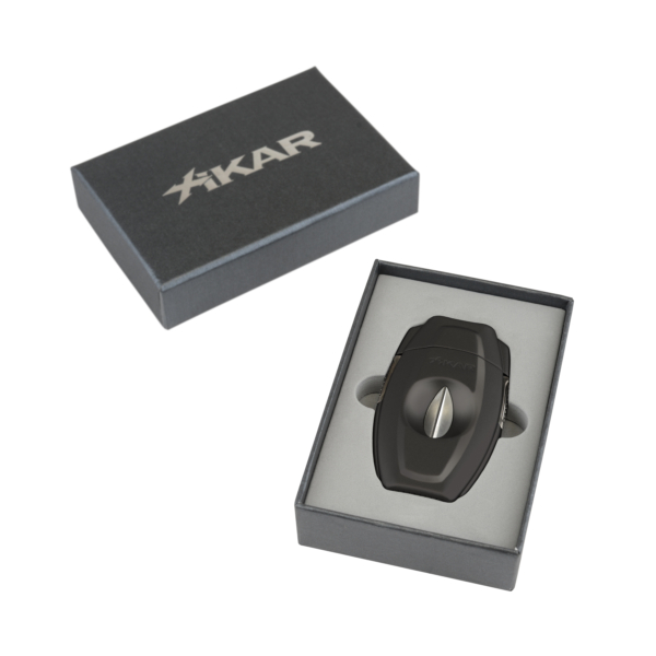 XIKAR  VX2 V-Cut Cutter Black