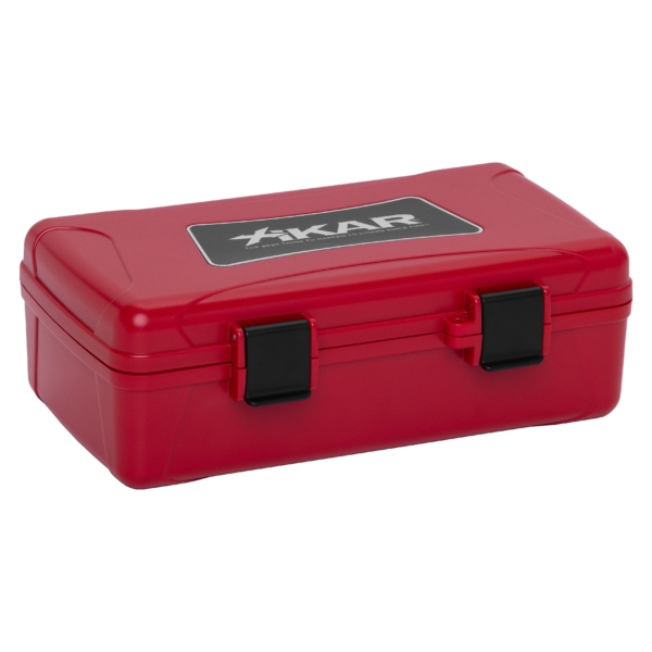 Xikar Travel Humidor Red
