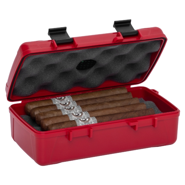 Xikar Travel Humidor Red