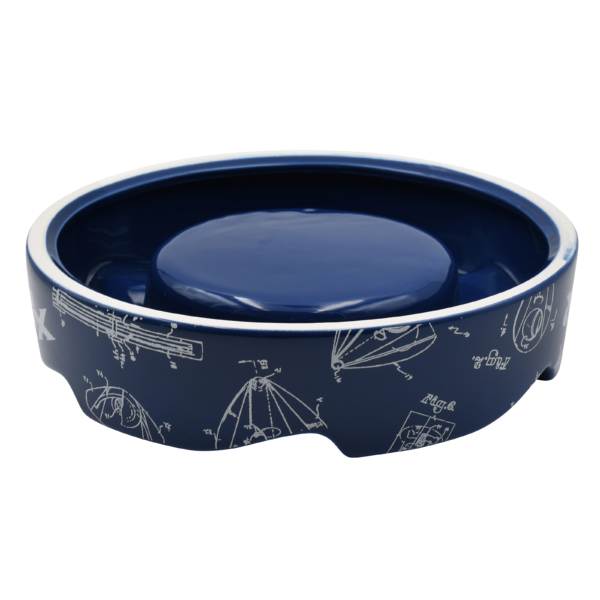 Xikar Wave Ceramic Ashtray Blue