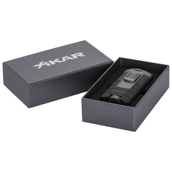 Xikar Tactical 3 Black & Gunmetal