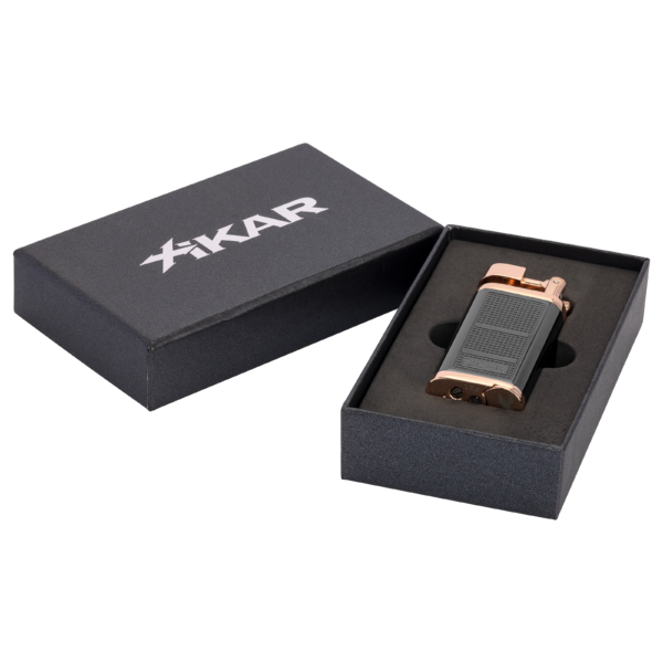 Xikar Pipeline Black & Rose
